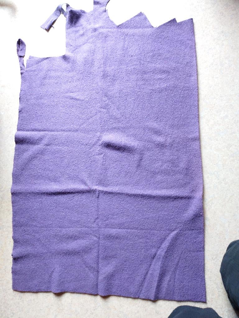 Lap gekookte wol, licht paars, Hobby en Vrije tijd, Wol, 120 cm of meer, Paars, Ophalen of Verzenden