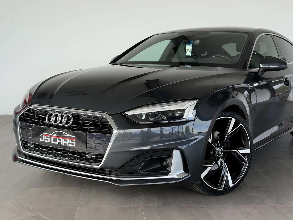 Audi A5 SPORTBACK 2.0TDi FULL S-LINE-1ERPRO-COCKPIT-CAMERA, Autos, 100 kW, Argent ou Gris, Achat, Entreprise