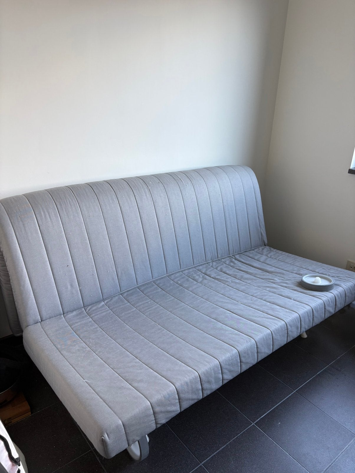 Slaapbank ikea - ideaal voor op kot, Ophalen, Gebruikt, 210 cm, Tweepersoons