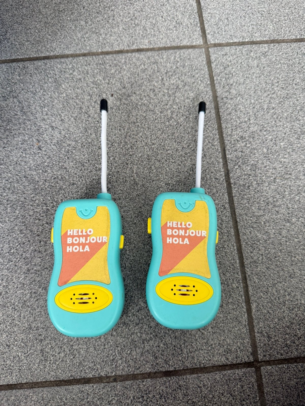 Talkies-walkies enfant, Enlèvement, Comme neuf