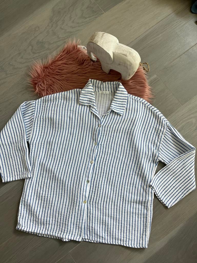 Katoenen blouse, Kleding | Dames, Ophalen of Verzenden, Nieuw