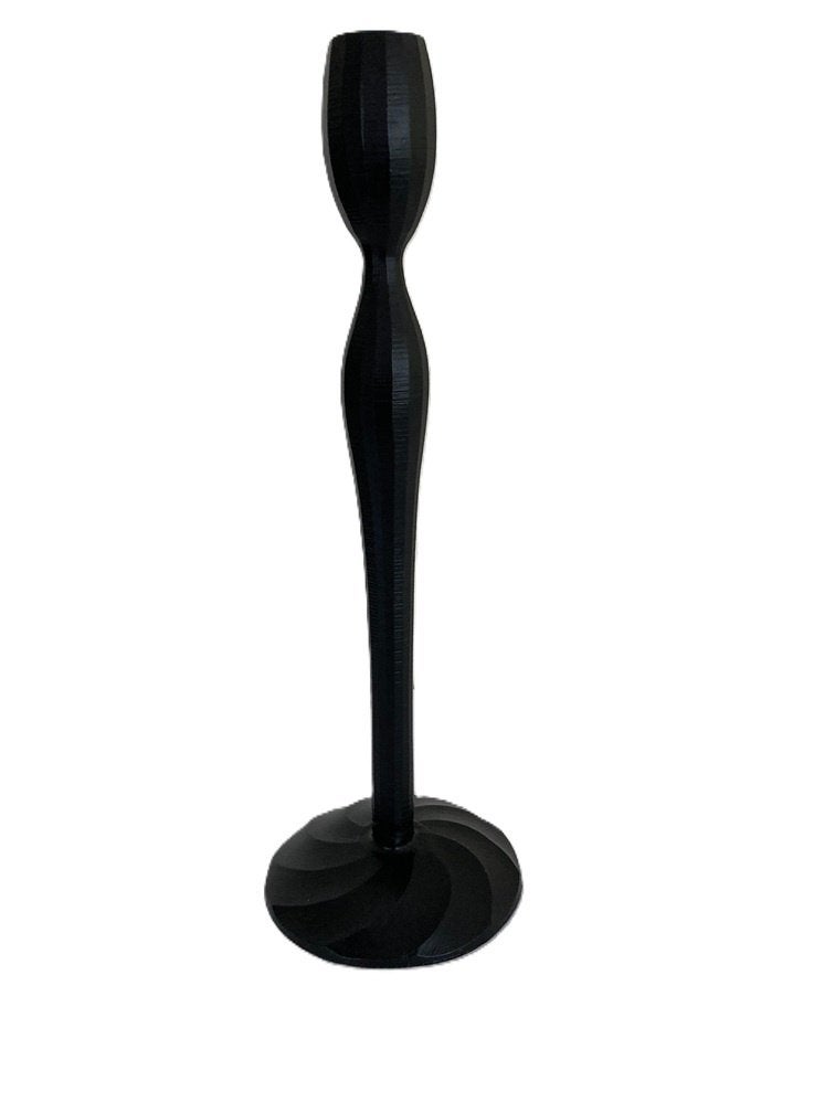 Riverdale – Kandelaar voor dinerkaarsen zwart 31 cms, Maison & Meubles, Accessoires pour la Maison | Bougeoirs & Bougies, Neuf