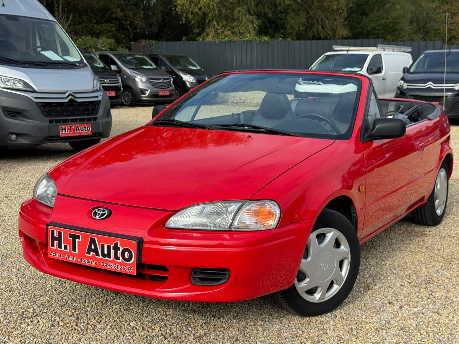 Toyota Paseo 1.5i/Cabriolet/Etat neuf/Ancetre en 2027, Achat, Entreprise, Cabriolet, Boîte manuelle