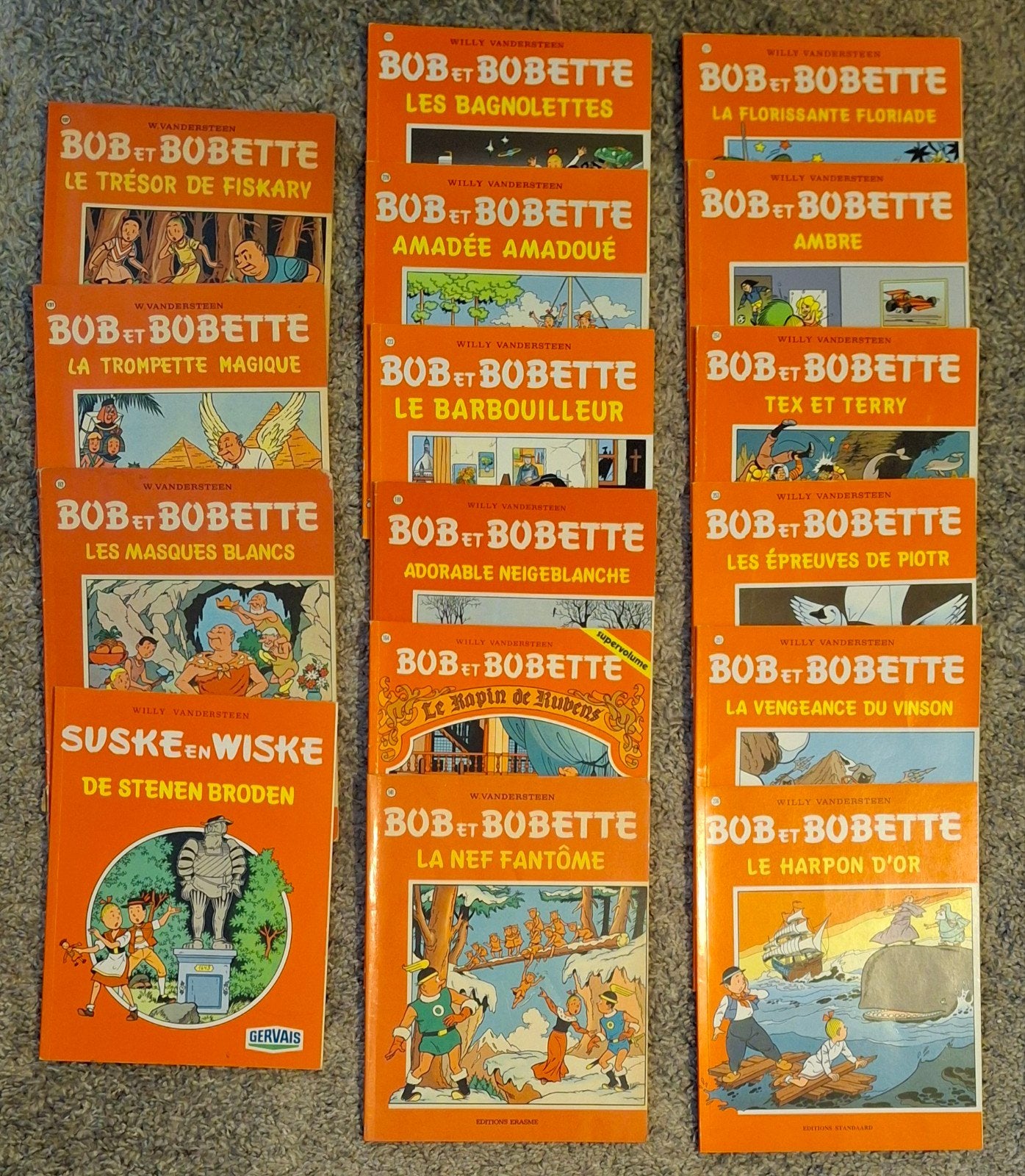 BD Willy Vandersteen BOB & BOBETTE BESSY eo, Série complète ou Série, Enlèvement ou Envoi, Comme neuf, Willy Vandersteen