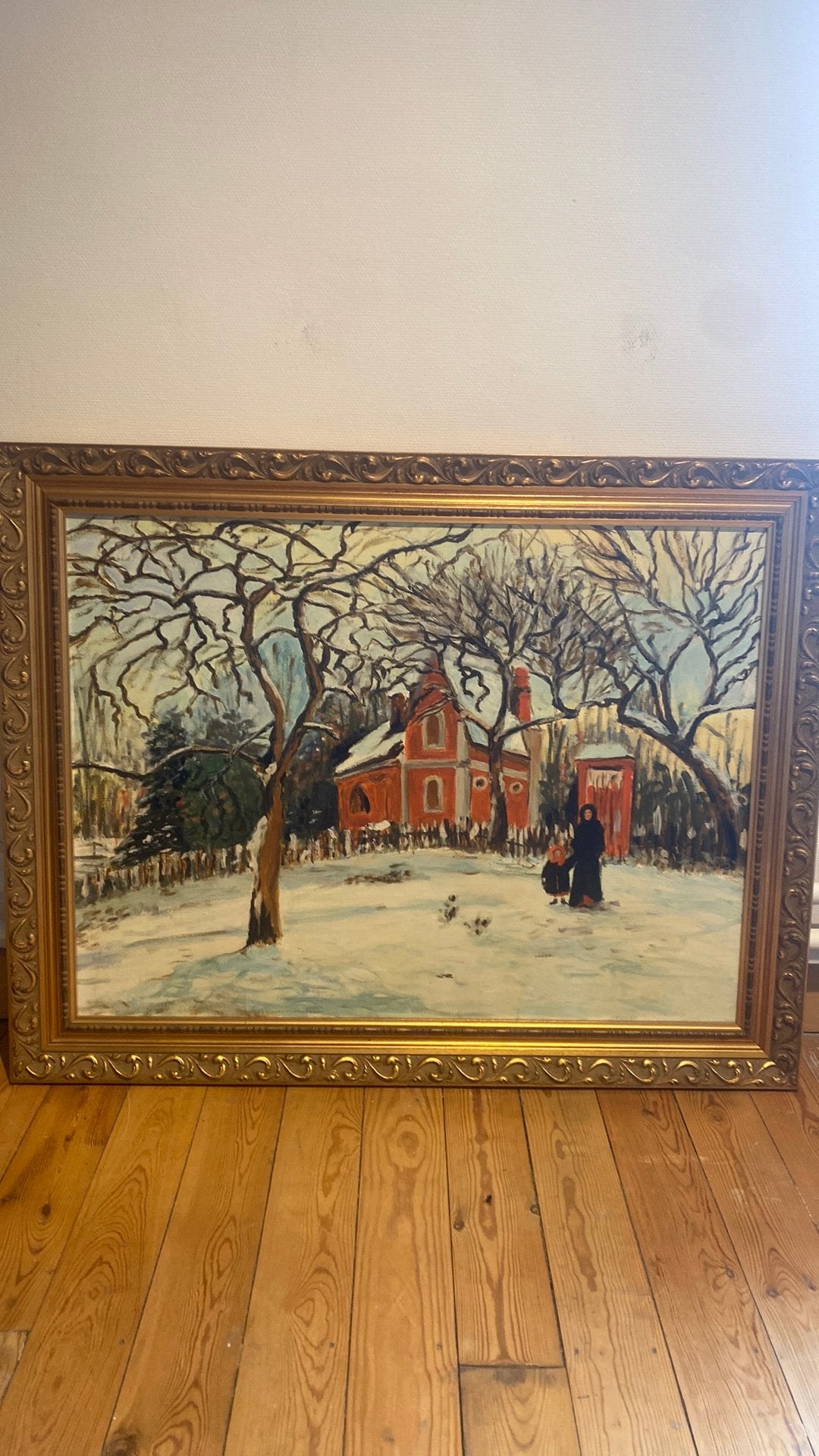 Peinture à l'huile sur toile, Antiquités & Art, Enlèvement ou Envoi