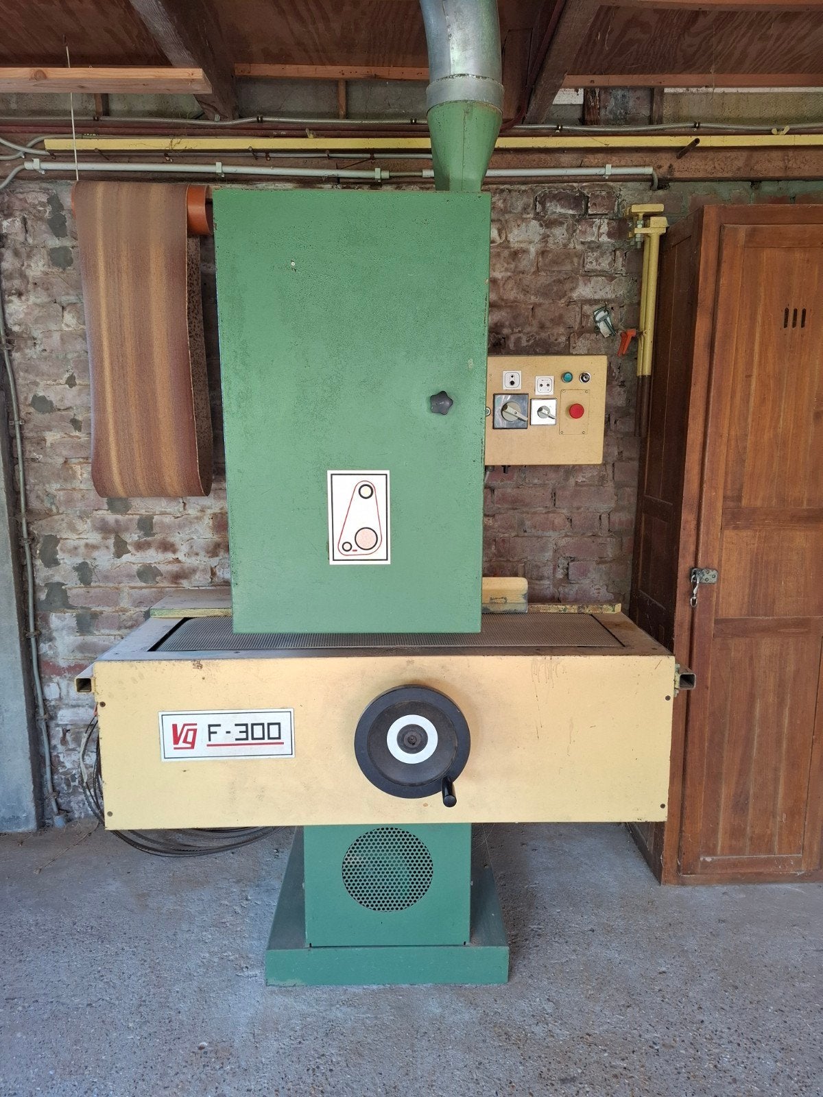 Doorloopschuurmachine, Enlèvement