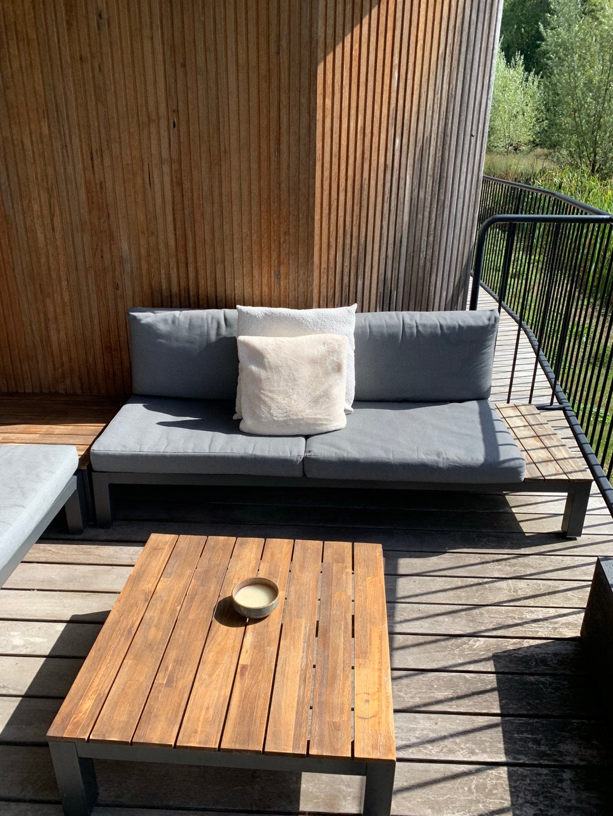 Lounge set, Jardin & Terrasse, Ensembles de jardin, 5 places, Enlèvement, Utilisé, Sets de jardin