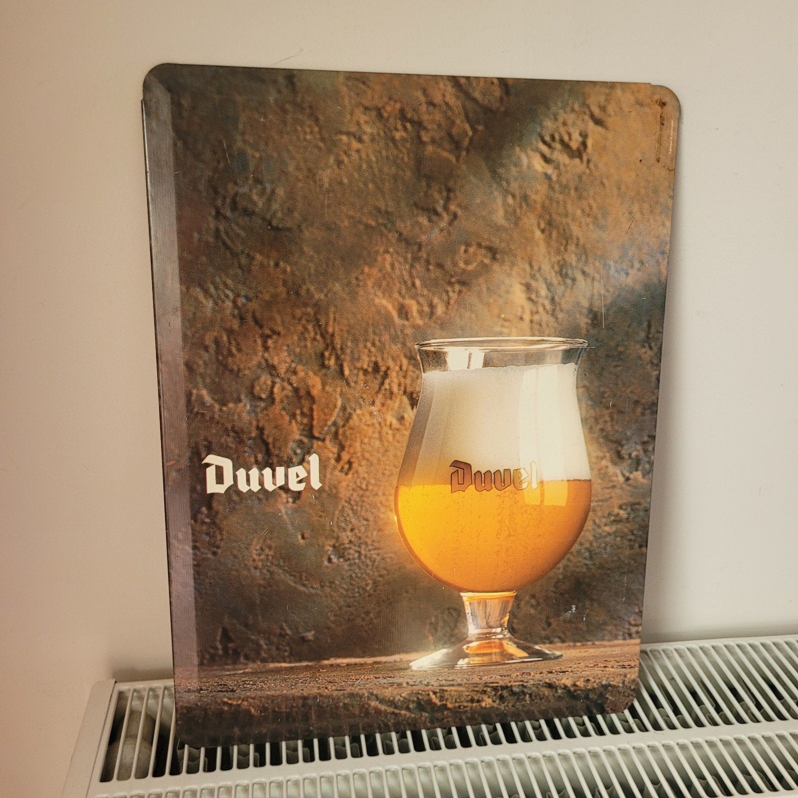 Ancienne plaque duvel, Enlèvement ou Envoi, Duvel