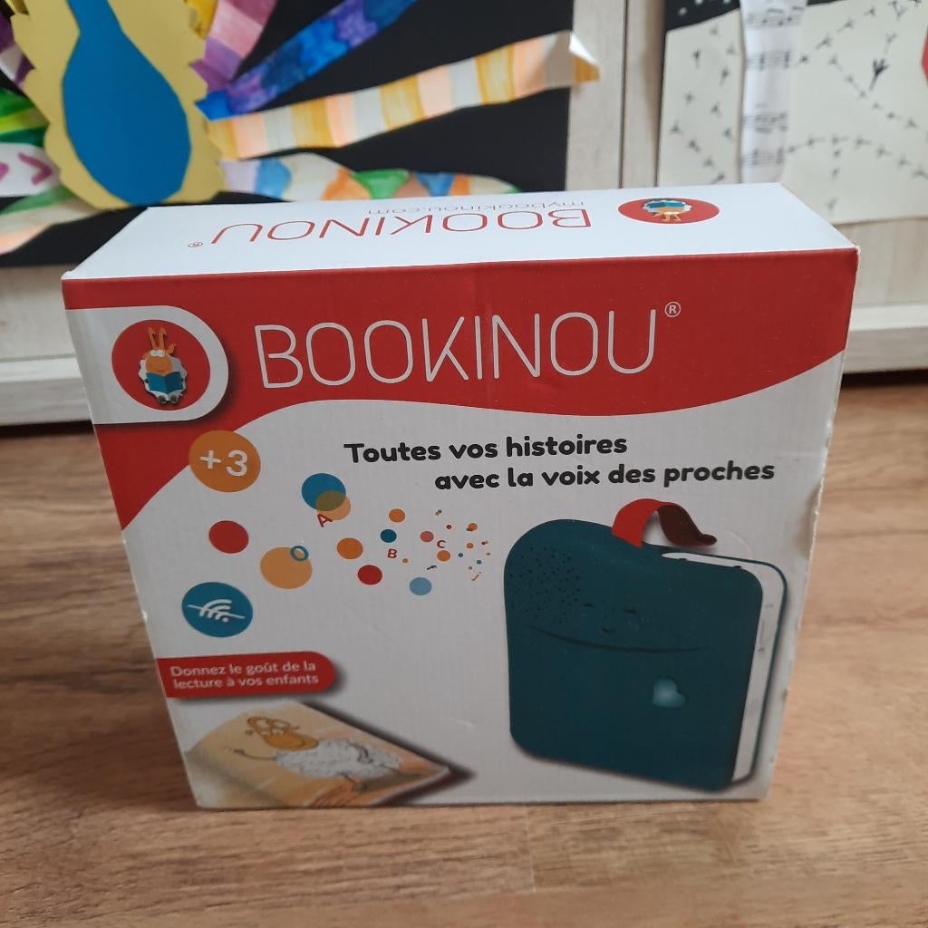 Le lecteur de livres BOOKINOU - De 24 mois jusque 7 ans, Enlèvement, Comme neuf, Langue et Lecture, Sonore