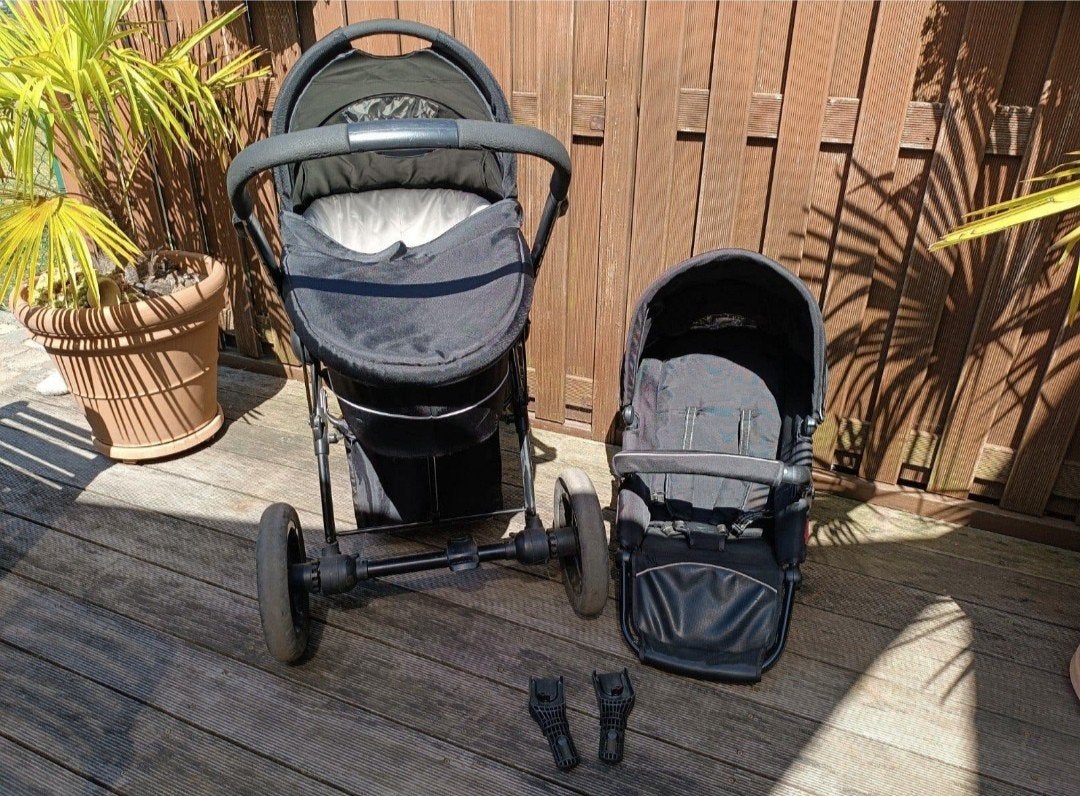 Kinderwagen / buggy, Kinderen en Baby's, Gebruikt, Verstelbare duwstang, Combiwagen, Ophalen