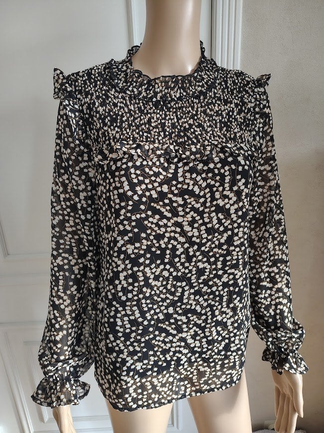 blouse van guts and soda, Kleding | Dames, Bruin, Verzenden, Zo goed als nieuw, Maat 36 (S)