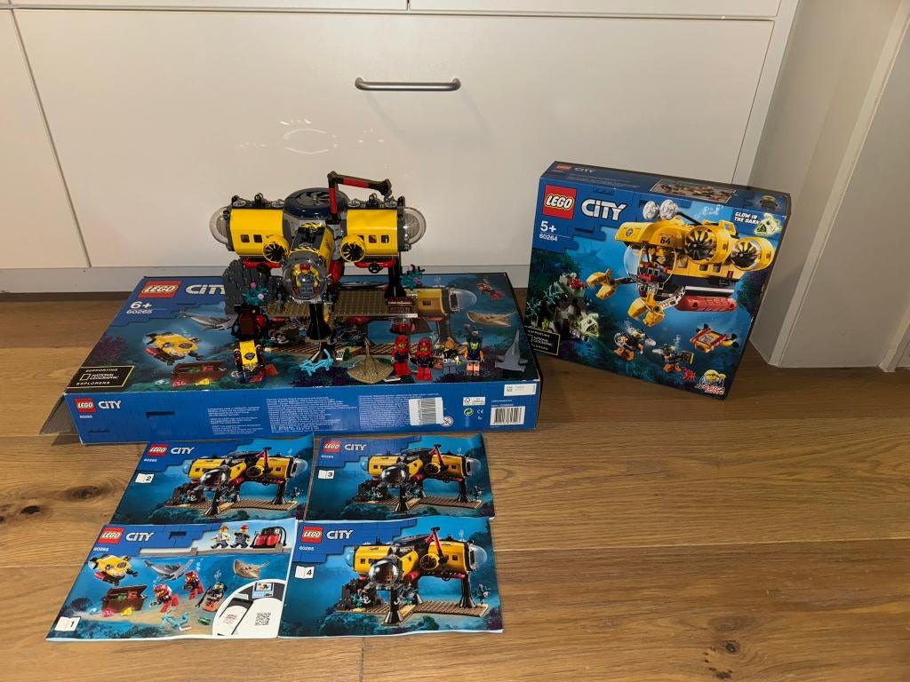 Lego City 60265 + 60264, Ophalen of Verzenden, Gebruikt, Complete set, Lego