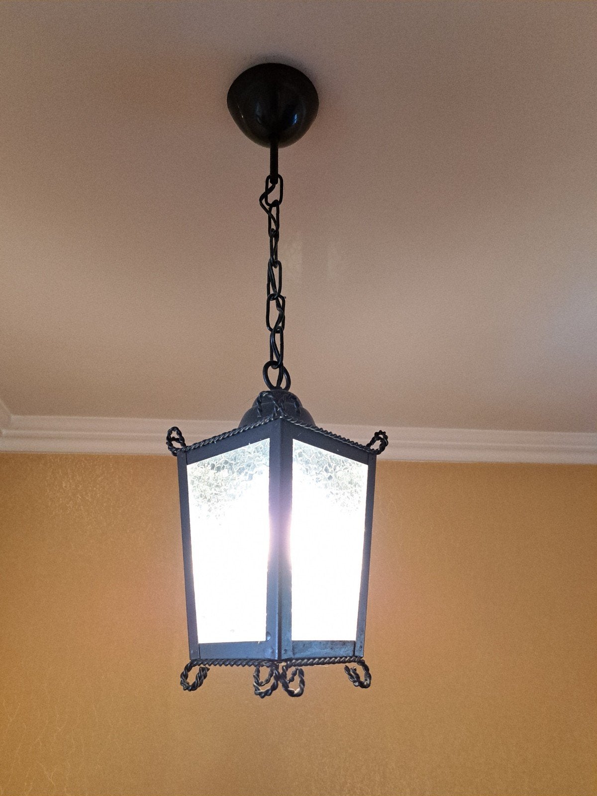 Lamp in ijzer, Huis en Inrichting, Ophalen