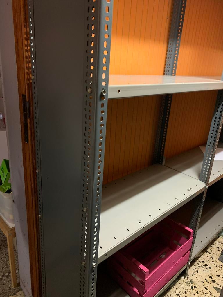 Etageres dur rail coulissant, Maison & Meubles, Enlèvement, Utilisé