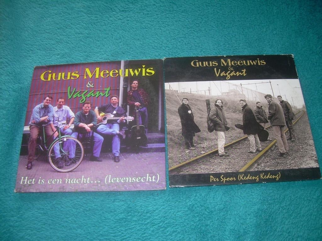 2 CD SINGLES - GUUS MEEUWIS, CD & DVD, CD Singles, 2 à 5 singles, Enlèvement ou Envoi, Comme neuf, En néerlandais