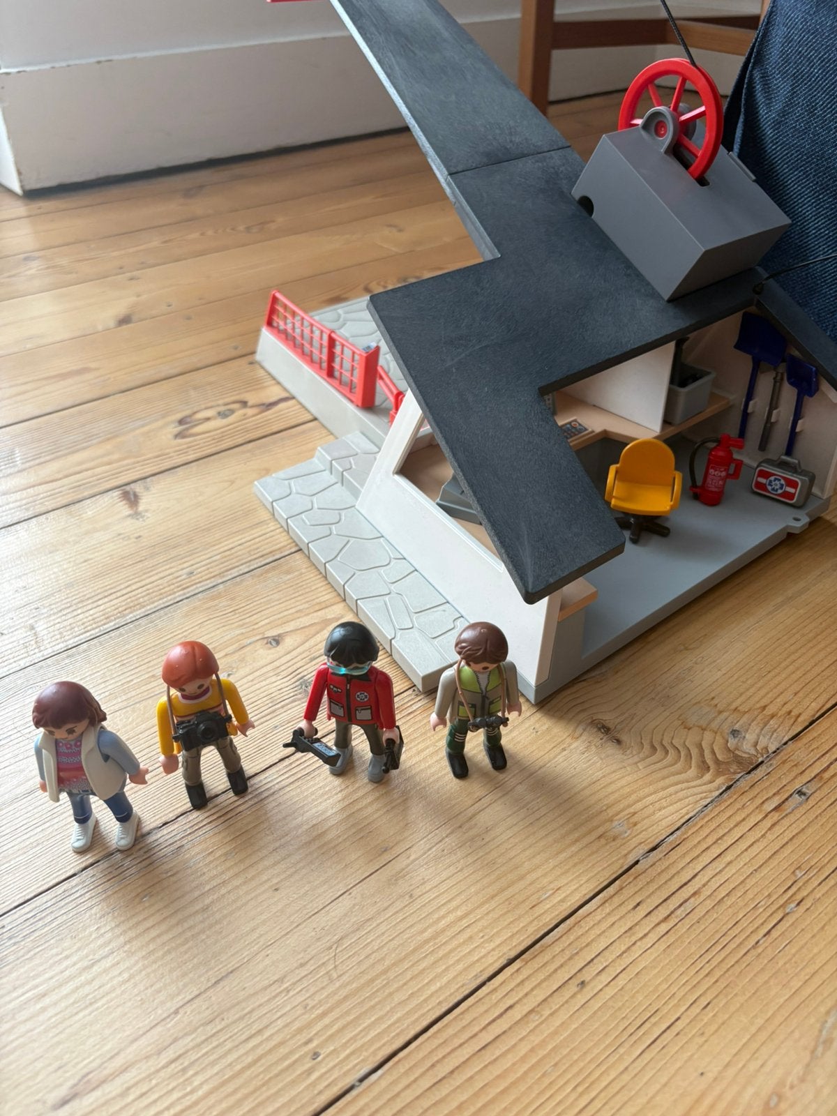 Playmobil-kabelbaan, Kinderen en Baby's, Speelgoed | Playmobil, Ophalen of Verzenden, Zo goed als nieuw, Los Playmobil