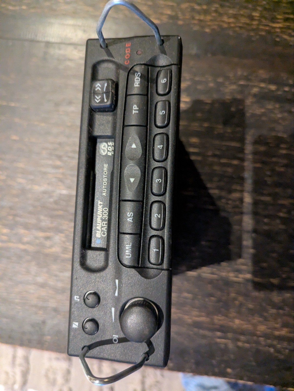 Originele Blaupunkt CAR 300 autoradio, Enlèvement