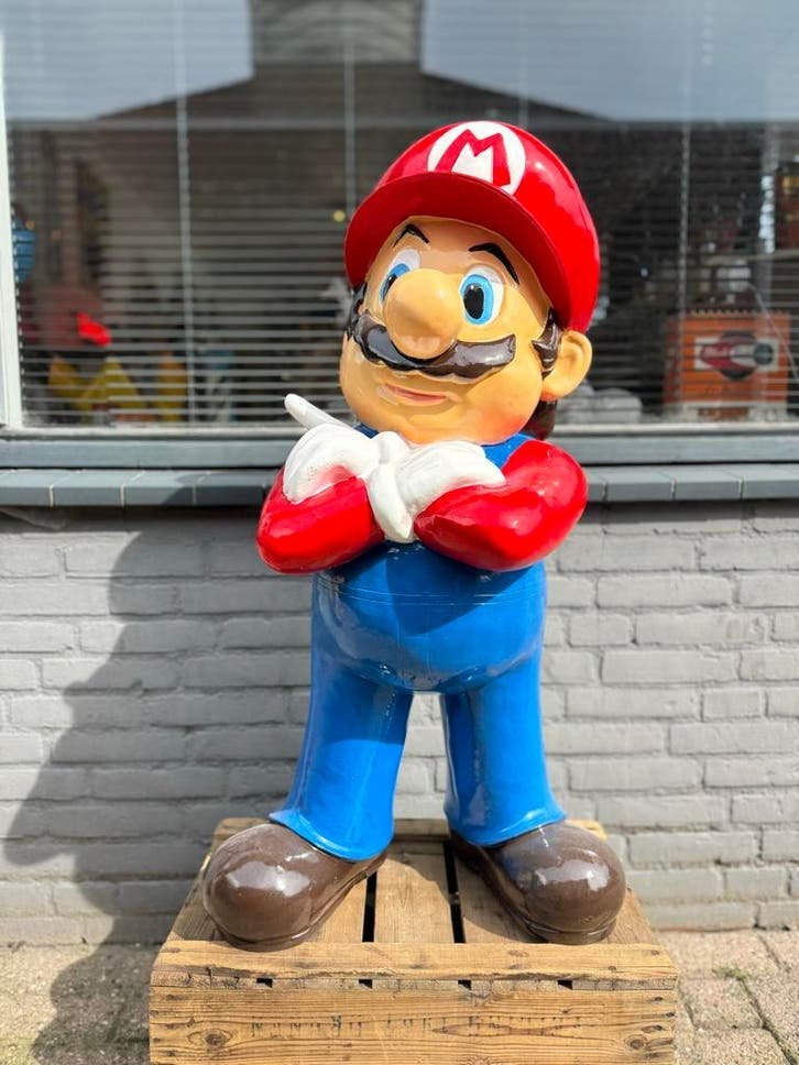 Grote Mario Bros. Beeld - Perfect voor Gamers & Verzamelaars, Kinderen en Baby's, Speelgoed | Actiefiguren