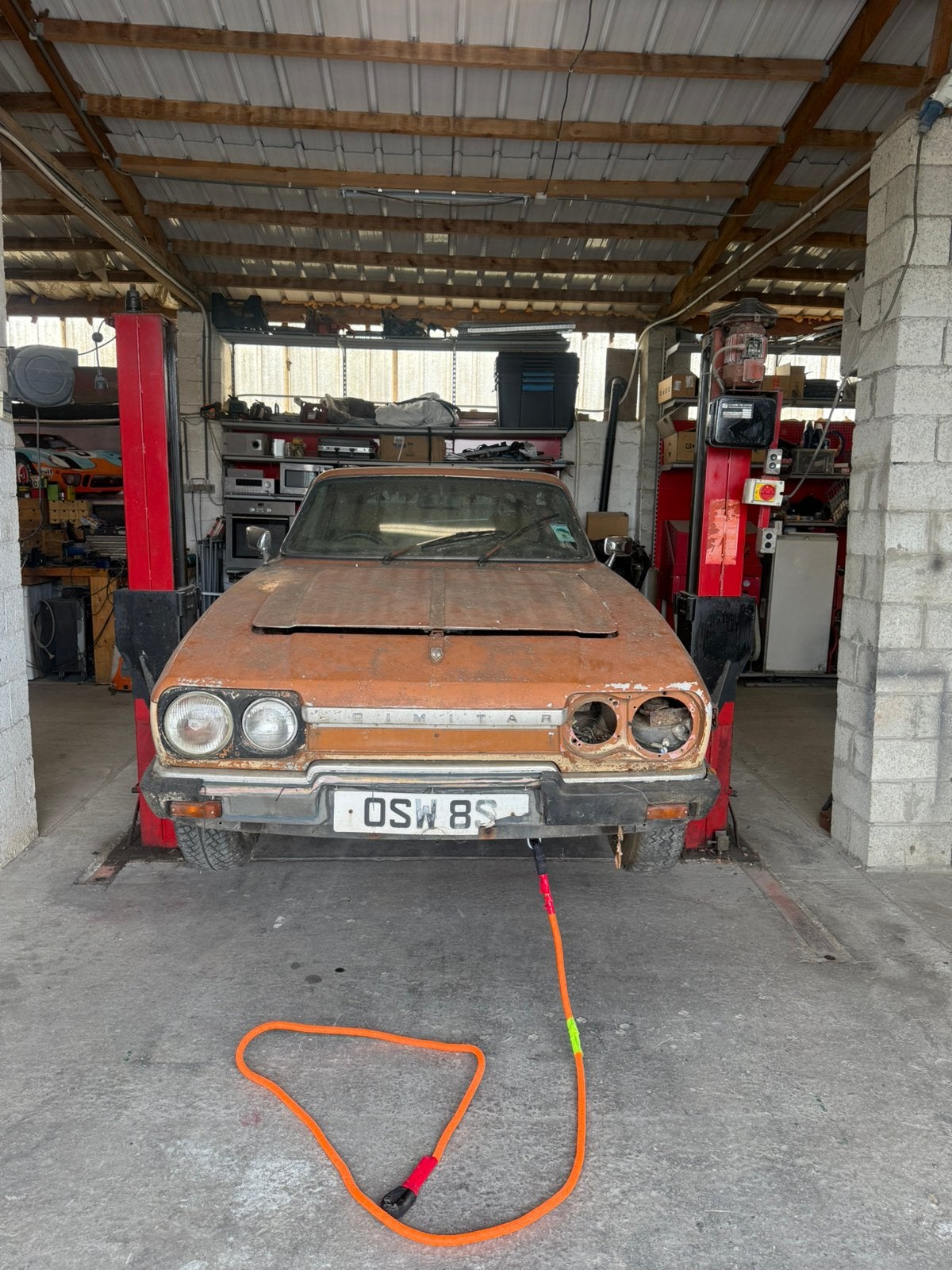 Reliant Scimitar SE6A + chassis + boîte manuelle +++