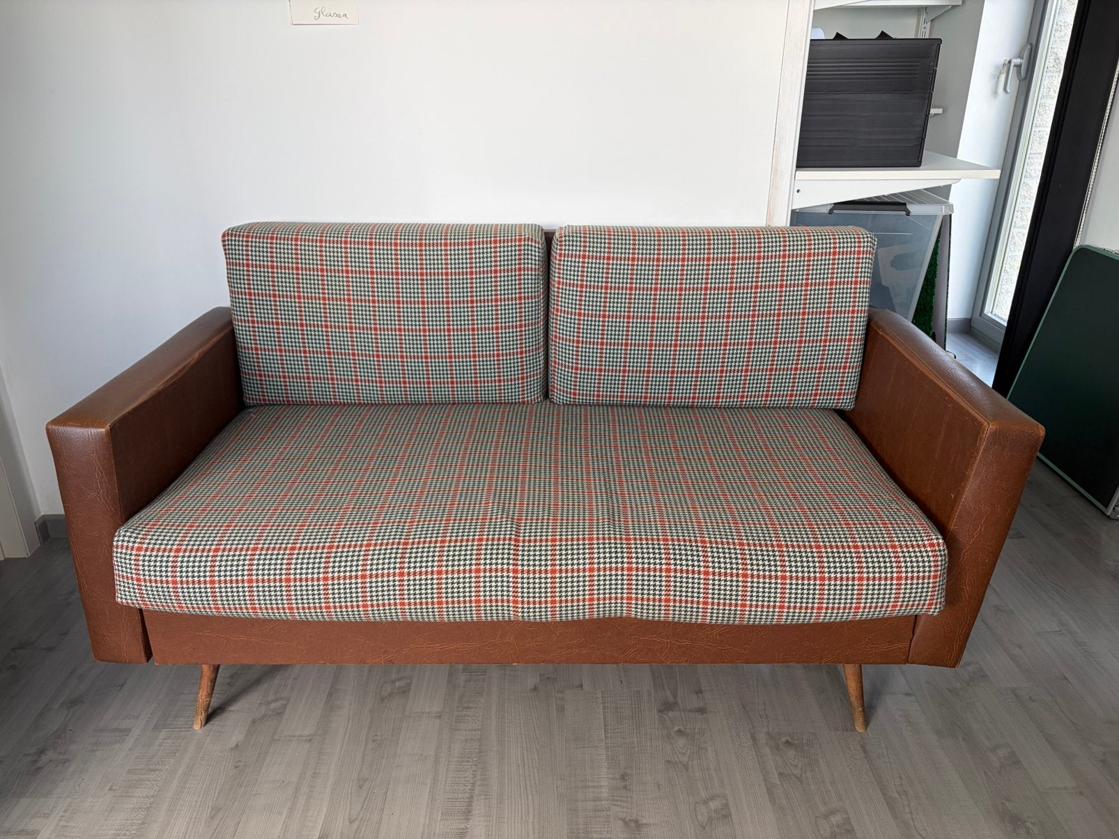 Vintage zetel, Huis en Inrichting, Ophalen, Gebruikt, Vintage