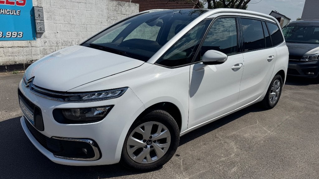 Citroen c4 space tourer 7 places, Auto's, Voorwielaandrijving, Testrit aan huis, 4 cilinders, Bluetooth