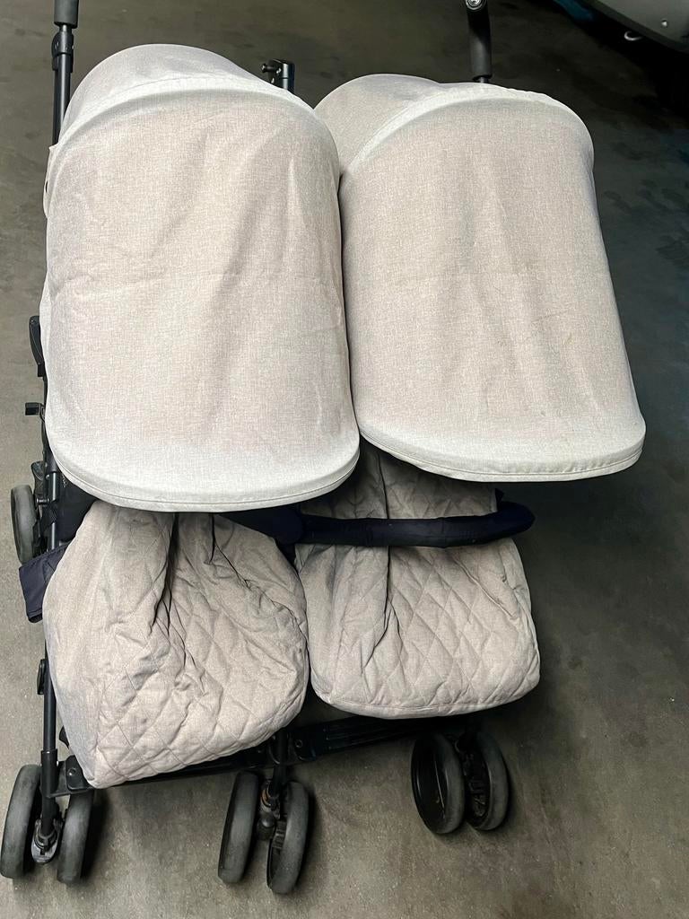 Tweeling kinderwagen, Kinderen en Baby's, Ophalen, Zo goed als nieuw