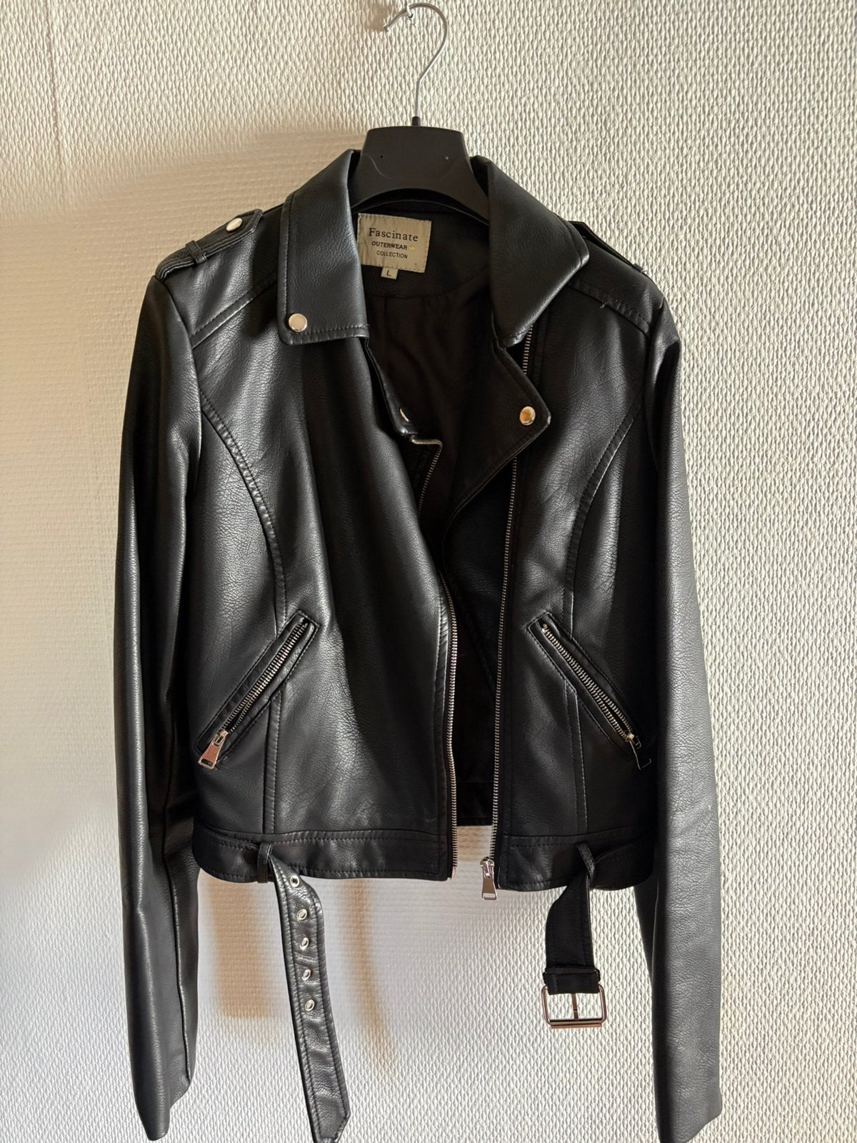 Neplederen jacket, Ophalen of Verzenden, Zo goed als nieuw