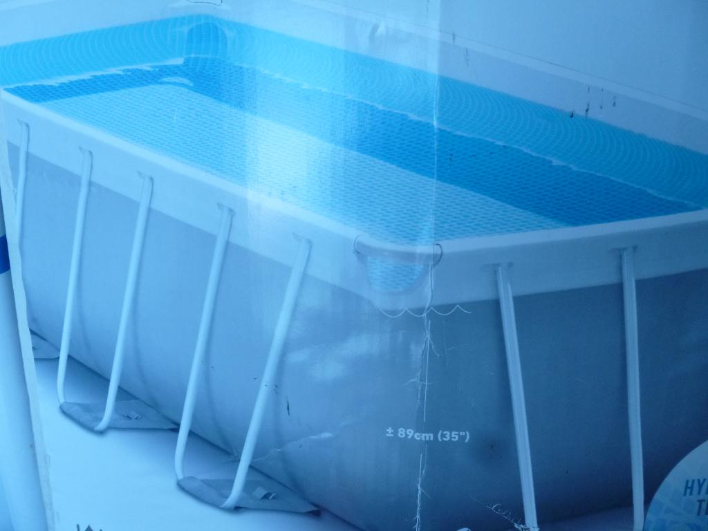 intex zwembad, Tuin en Terras, Ophalen, Gebruikt, 200 tot 300 cm, 80 tot 120 cm