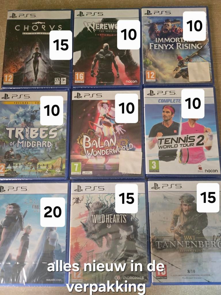 Ps5 spelletjes ! NIEUW!, Ophalen
