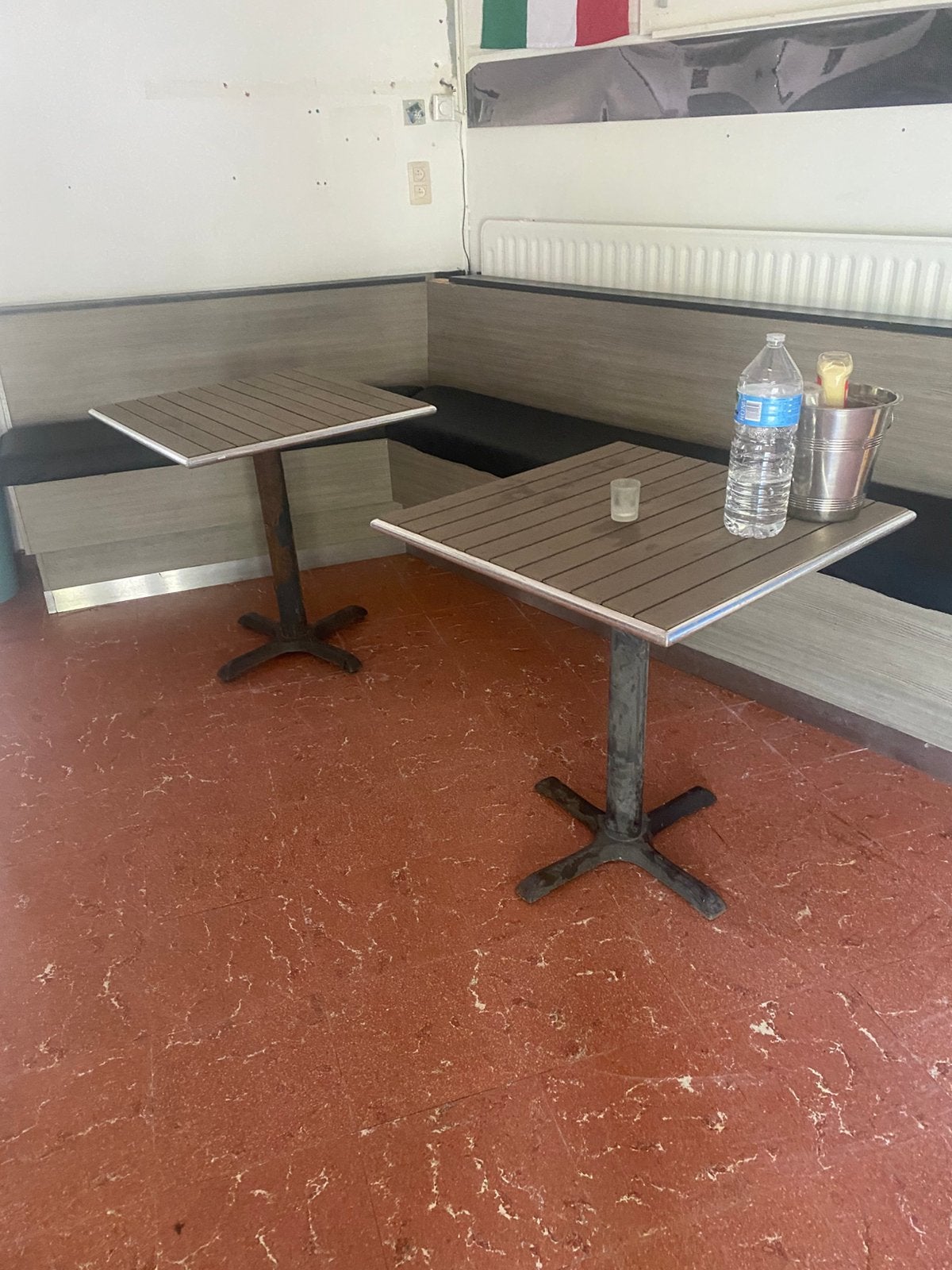Tables de terrasse, Jardin & Terrasse, Tables de jardin, Enlèvement, Utilisé, Carré, Synthétique