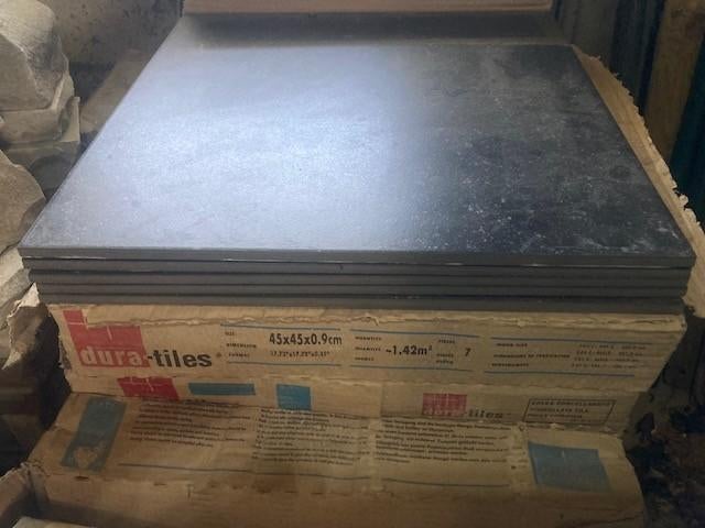 carreaux de sol, Bricolage & Construction, Dalles & Carrelages, Comme neuf, Carrelage de sol, Céramique, 40 à 60 cm, 40 à 60 cm