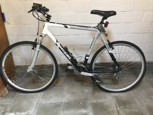 herenfiets, Fietsen en Brommers, Gebruikt, Vering, 10 tot 15 versnellingen, Velgrem