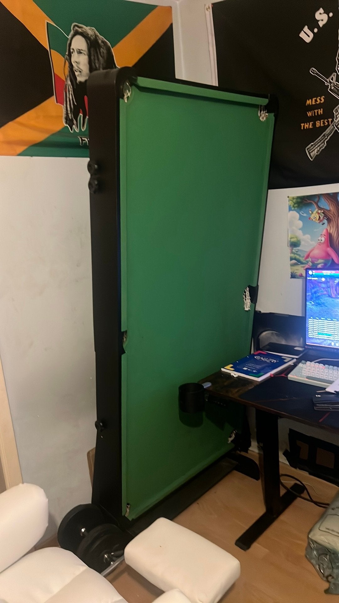 Pooltafel cougar xl (183cm), Ophalen, Zo goed als nieuw, Pooltafel