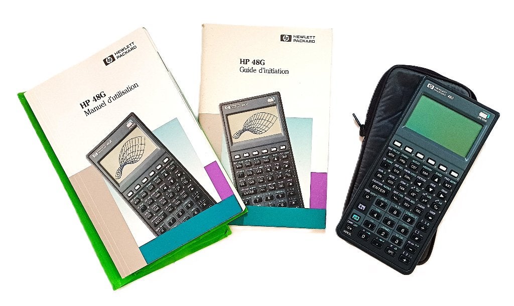 Calculatrice graphique scientifique Hewlett-Packard HP 48, Divers, Enlèvement, Calculatrices graphique, Comme neuf