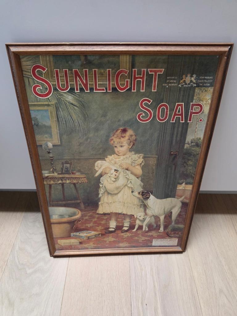 Sunlight zeep reclame, Ophalen