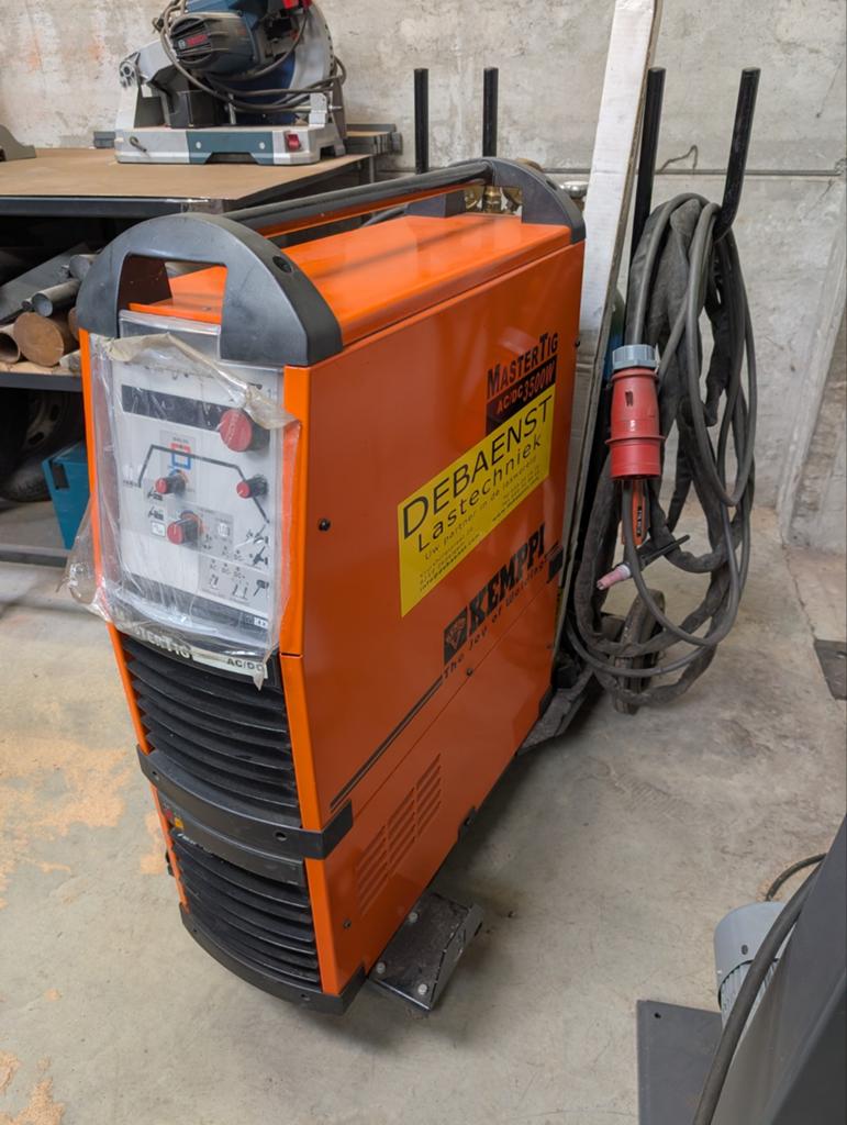 Laspost TIG Kemppi MasterTig 3500W, Enlèvement, Tig