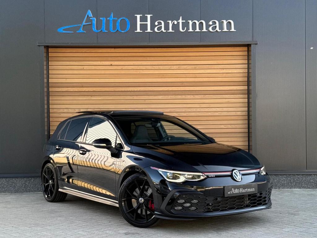 Volkswagen Golf 2.0 TSI GTI PANO|H&K|HEAD-UP|ACC|STUURVERWAR, Automaat, Zwart, Zwart, Bedrijf