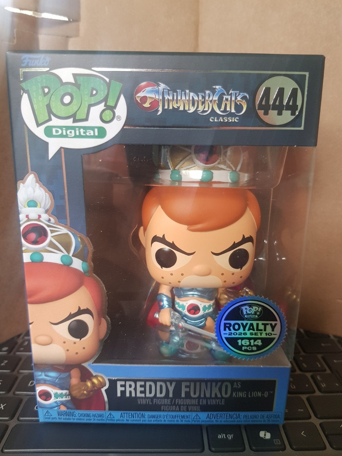 Série numérique Funko Nft Thundercats Freddy dans le rôle de, Collections, Enlèvement ou Envoi, Neuf