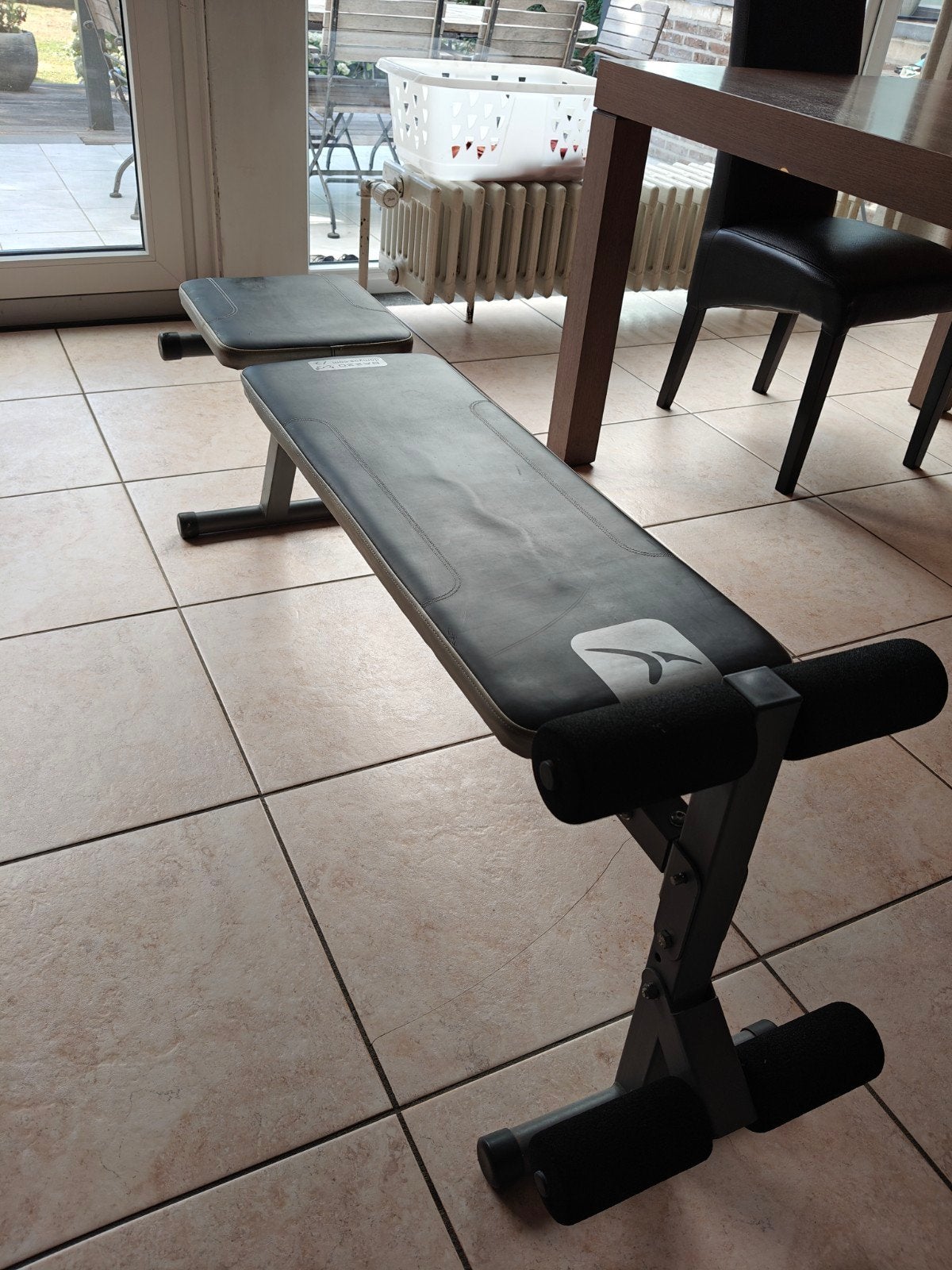 Fitnessbank, Sport en Fitness, Fitnessmaterialen, Ophalen, Gebruikt, Fitnessbank