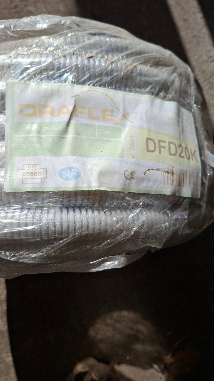 20m preflex, Doe-het-zelf en Bouw, Ophalen