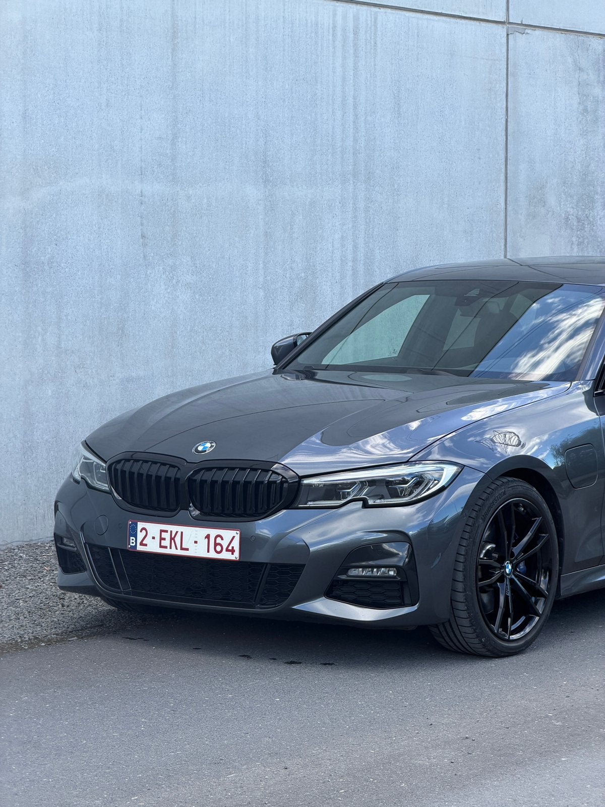 BMW 330e M Sport, Autos, Cuir, Entretenue par le concessionnaire, Noir, 5 portes