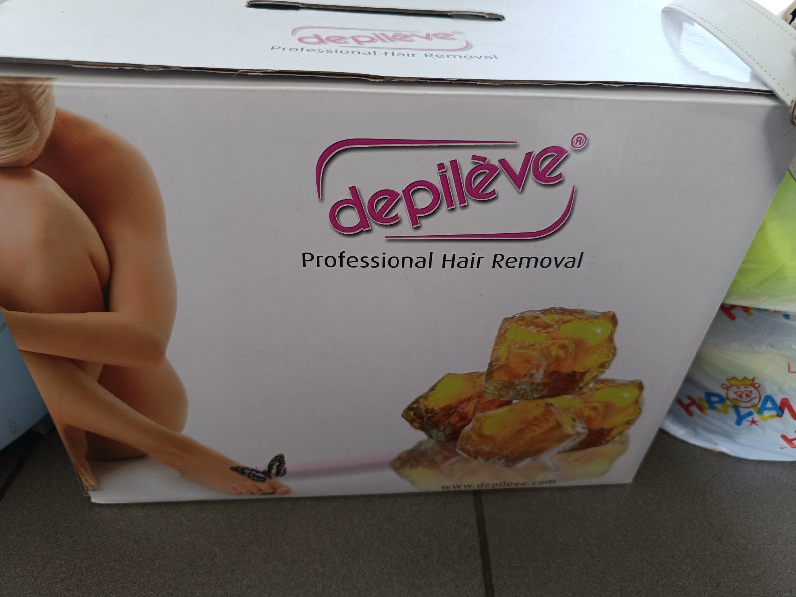 Depilève Professional Hair Removal starterkit, Enlèvement