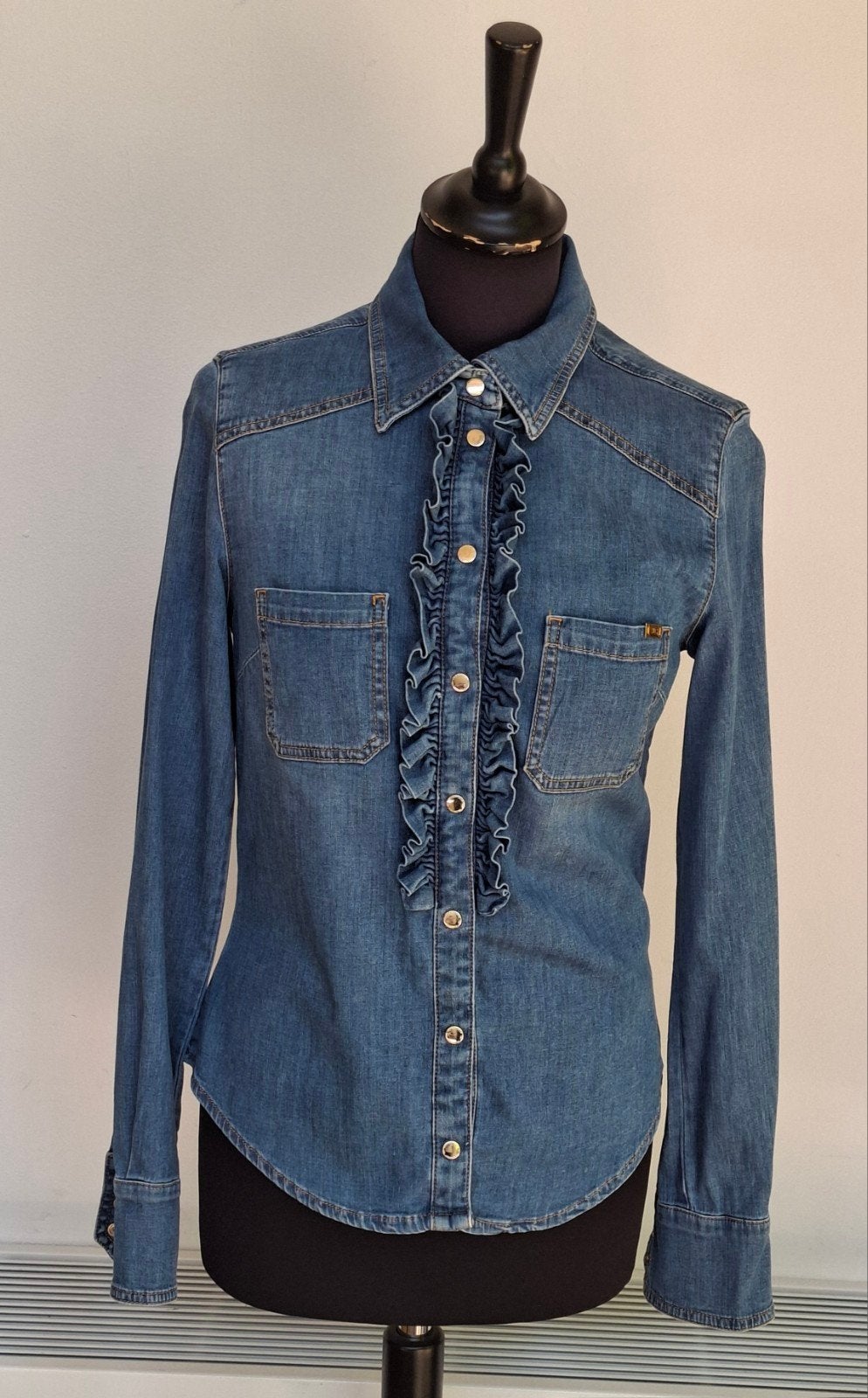 ELISABETTA FRANCHI. (NEW 321€), Kleding | Dames, Blouses en Tunieken, Ophalen of Verzenden, Maat 36 (S)