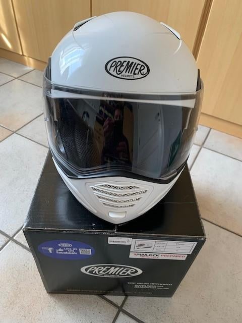 Motorhelm voor dames, merk Premier, Motoren, Nieuw zonder kaartje, Integraalhelm, S, Dames