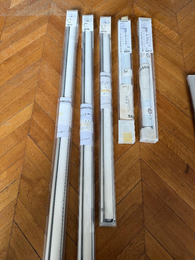 witte rolgordijnen ikea, Ophalen of Verzenden, Wit