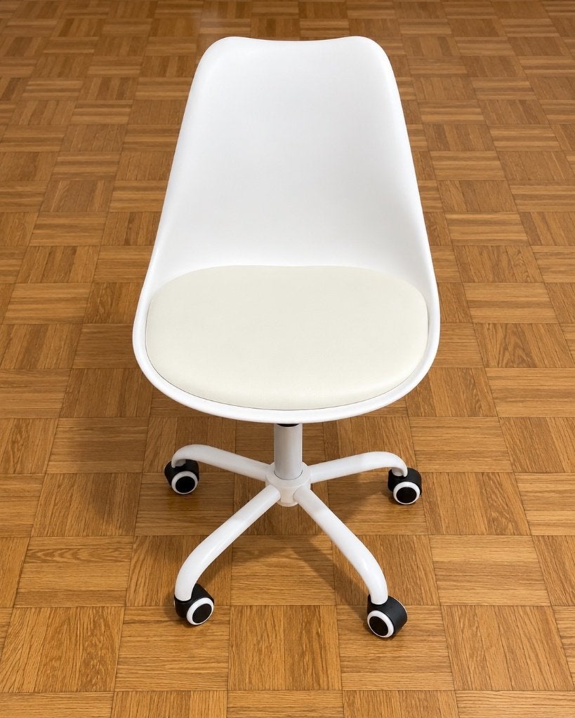 Chaise de bureau, Enlèvement, Comme neuf, Blanc, Chaise de bureau