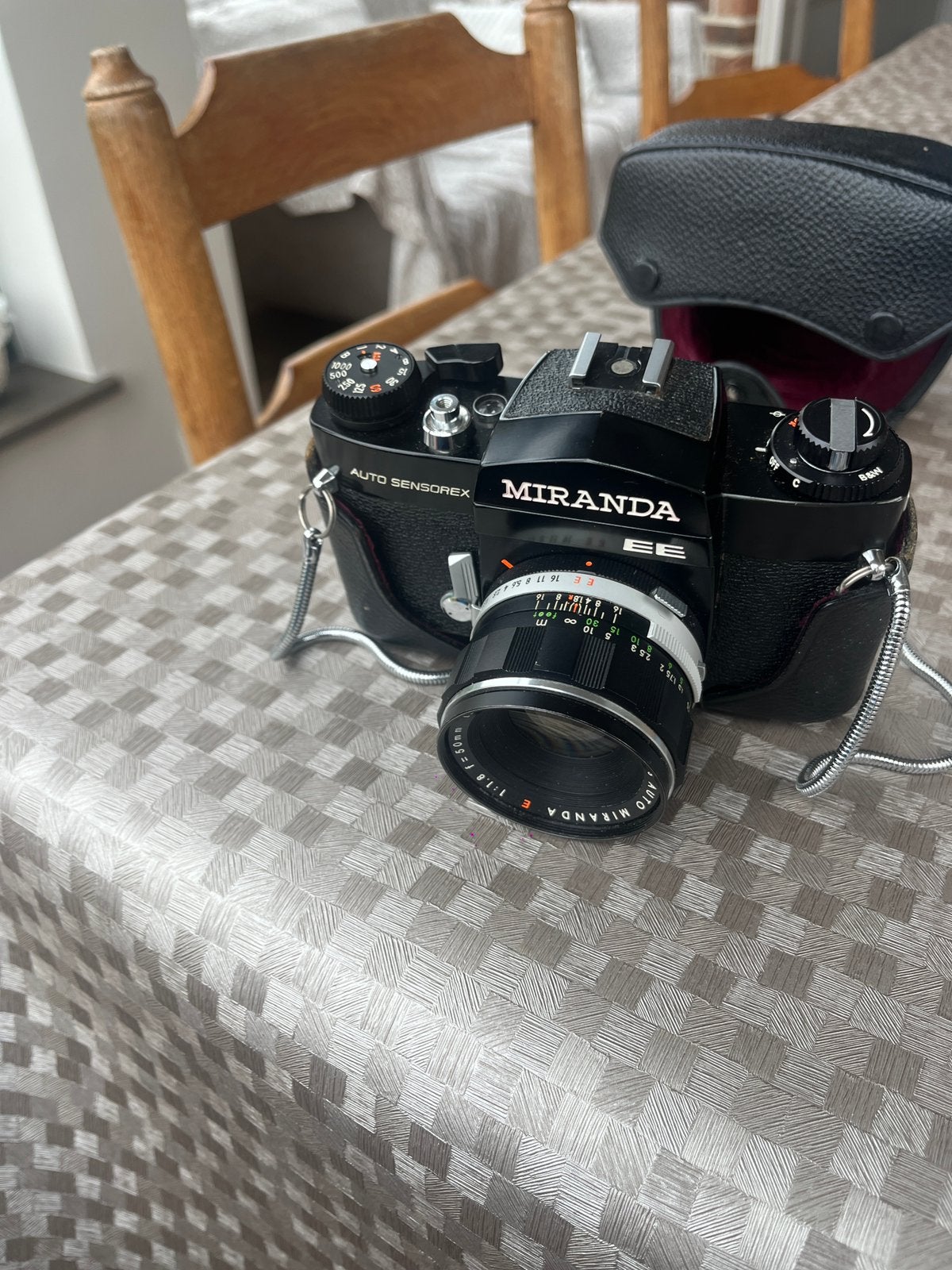 Vintage Miranda Auto Sensorex EE – Analoge 35mm camera, Audio, Tv en Foto, Fotocamera's Analoog, Ophalen, Zo goed als nieuw, Spiegelreflex