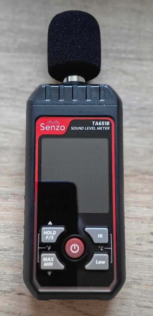 Decibel meter, Ophalen of Verzenden, Zo goed als nieuw, Geluid