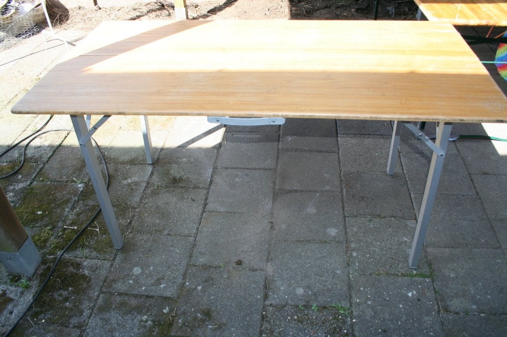 stevige kampeertafel, Ophalen, Gebruikt, Campingtafel