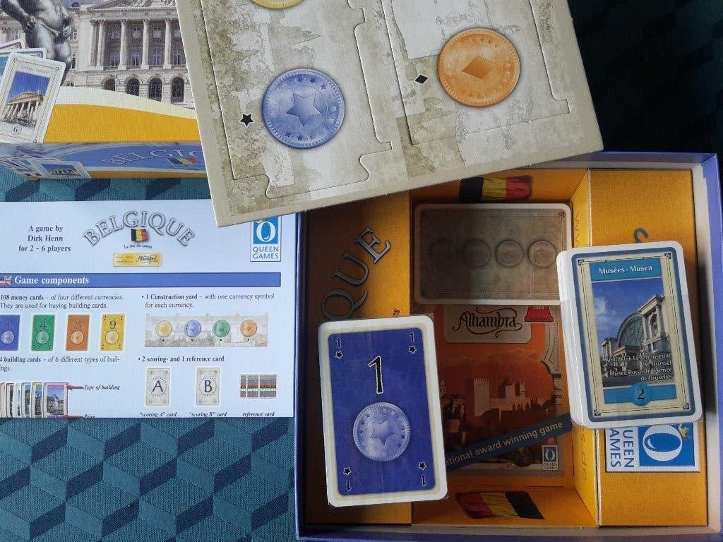 Nieuw spel Belgique, 2-6 sp., Queen Games, + 1 gratis promo, Ophalen of Verzenden, Nieuw, Queen Games